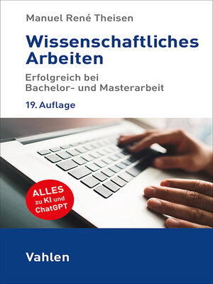 cover image of Wissenschaftliches Arbeiten